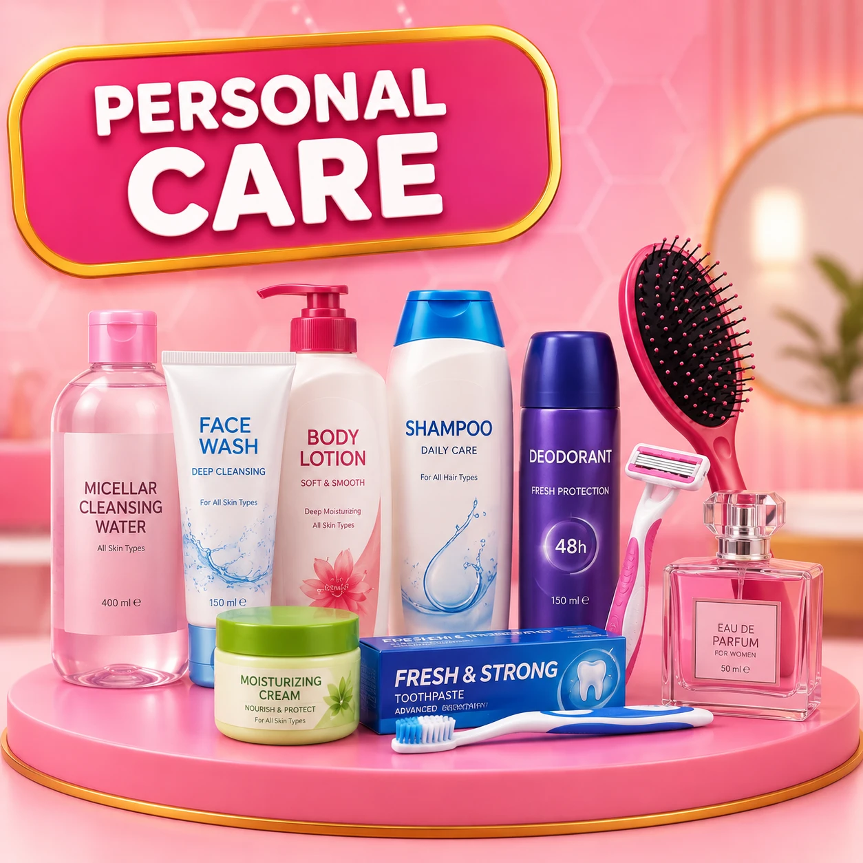 personal care and cosmetics